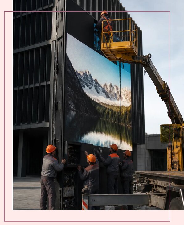 Размещение DOOH рекламы в Морозовске на цифровых экранах
